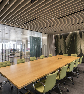 Interior of Project OTE HQ