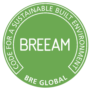 “Very Good” rating in BREEAM (Building Research Establishment Environmental Assessment Method) certification system